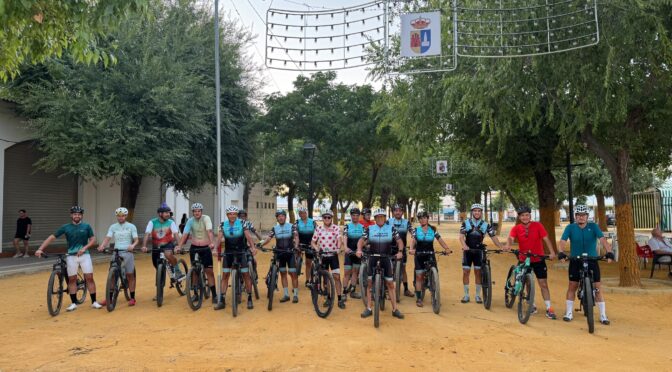 Celebrada con éxito la tradicional Ruta Nocturna en BTT del Club BTT Fuentes de Andalucía