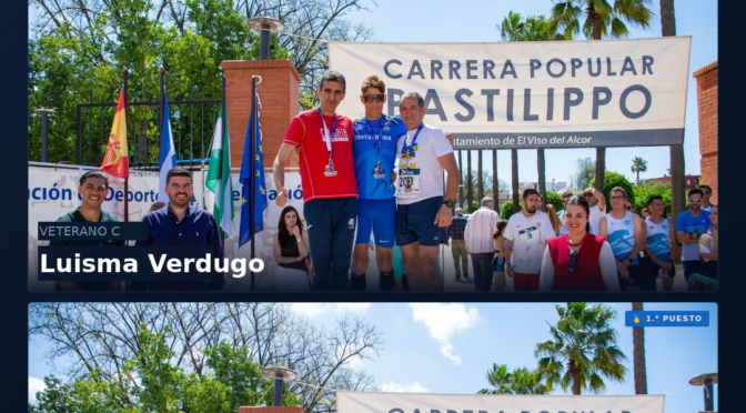La Delegación de Deportes felicita a los hermanos Verdugo por su destacado triunfo en El Viso del Alcor